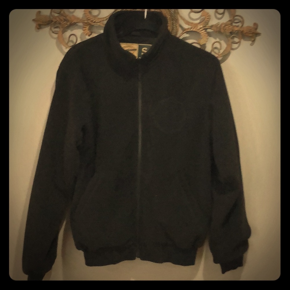 Black Fleece Hiking jacket